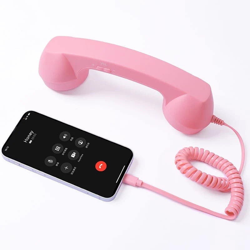 ☎️Retro telephonehandset with Type-Cinterface📞