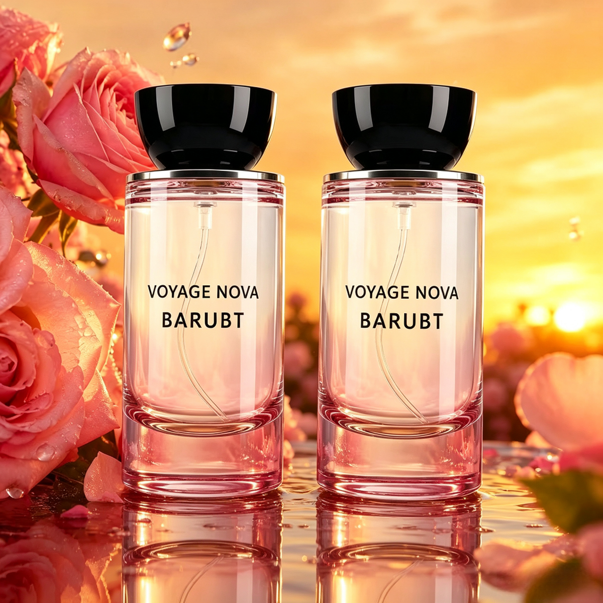 Voyage Nova | Rosey Fruity Floral | Extrait De Parfum 50ml/100ml | Long Lasting Luxury Fragrance | Daily women's perfume Alluring Summervibes sohochic