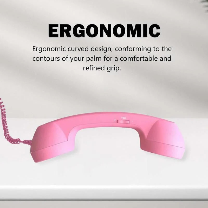 ☎️Retro telephonehandset with Type-Cinterface📞