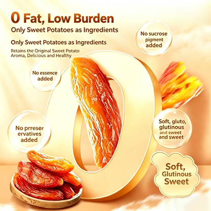 Soft & Chewy Dried Sweet Potato Slices – Naturally Sweet, Delicious Everyday Snack