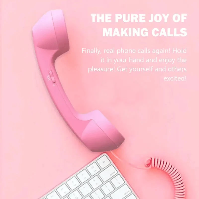 ☎️Retro telephonehandset with Type-Cinterface📞