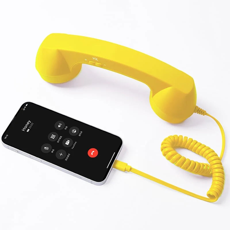 ☎️Retro telephonehandset with Type-Cinterface📞