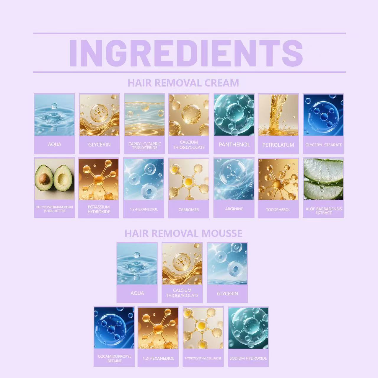 Bikini schmerzfreies Haarentfernungsspray für empfindliche Haut, hypoallergene Formel – sanft und schnell wirkendes Haarentfernungsspray, Ginseng, Aloe & Hyaluronsäure zur beruhigenden Pflege, für Männer und Frauen geeignet, Schulanfang