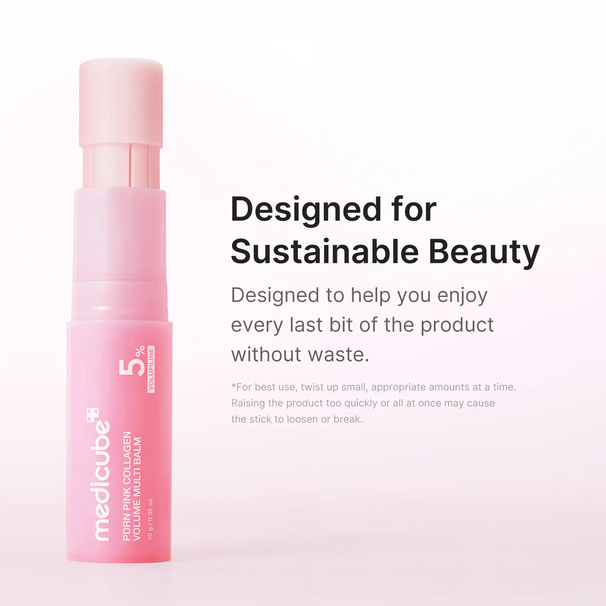 PDRN Pink Collagen Volume Multi Balm | All In One Volufiline, PDRN, NAD Stick for Youthful-Looking, Helping Look of Fine Lines, Firming Care, Anti-Aging Care | For Under-Eyes, Neck, Forehead, Smile Lines, Lip Care | Korean Skincare