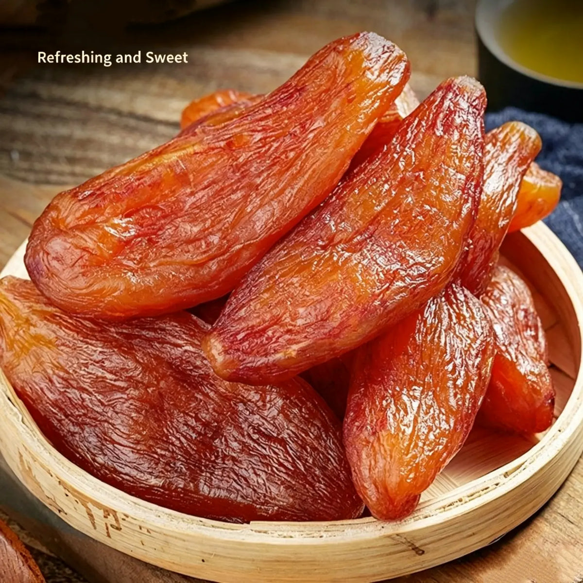 Soft & Chewy Dried Sweet Potato Slices – Naturally Sweet, Delicious Everyday Snack