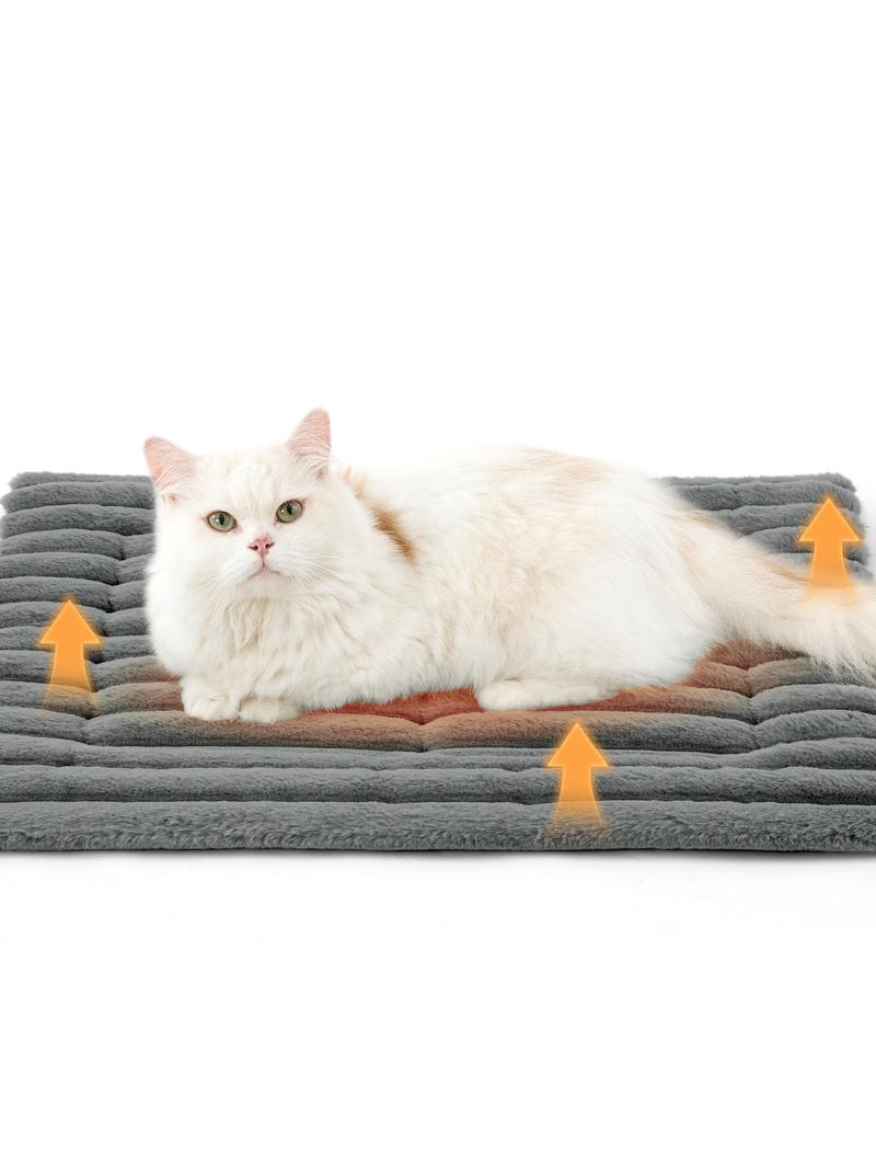Self-heating Mat - Calming & Comfortable Pet Mat, Noiseless & Non-Slip for Dogs & Cats, No Gel, No Electricity
