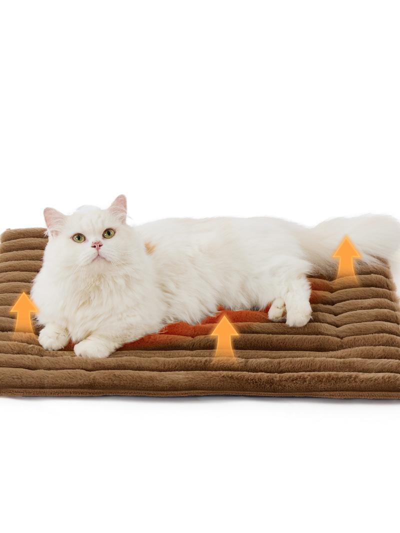 Self-heating Mat - Calming & Comfortable Pet Mat, Noiseless & Non-Slip for Dogs & Cats, No Gel, No Electricity