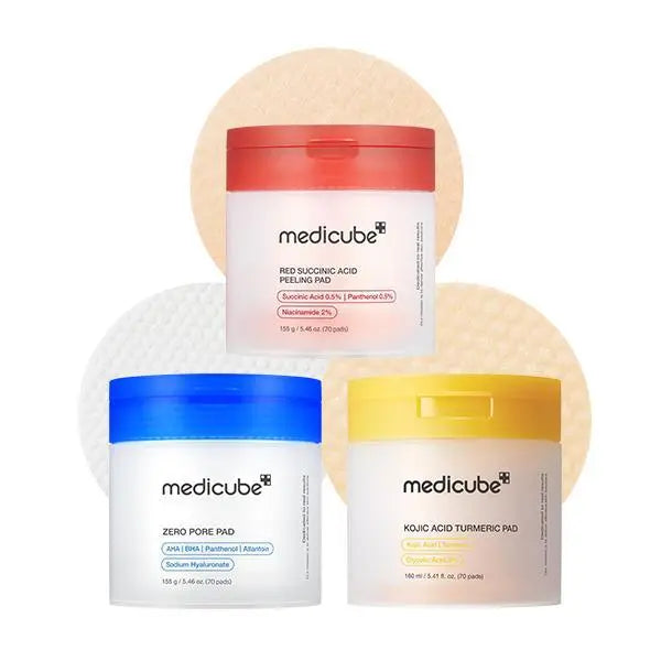 Mix & Match Toner Pads SetㅣPoren, Nach Pickeln, Aufhellungspflege für reine Haut & Glas-GlowㅣTikTok Viral Toner Pads