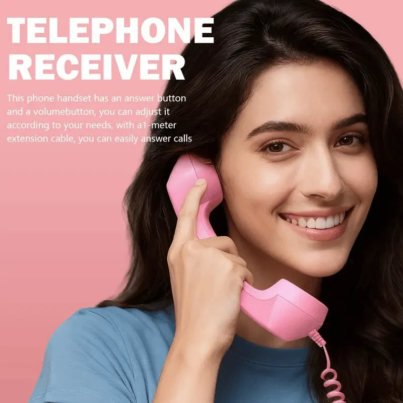 ☎️Retro telephonehandset with Type-Cinterface📞