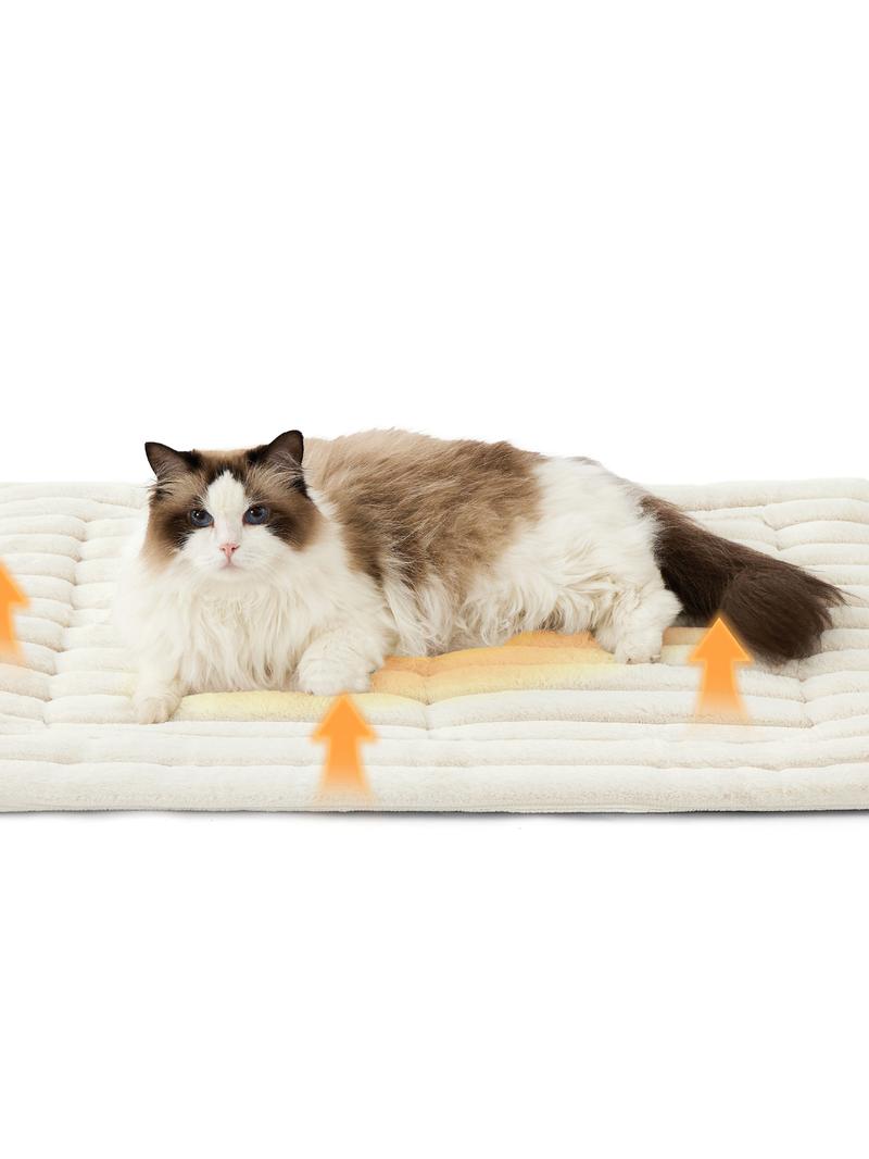 Self-heating Mat - Calming & Comfortable Pet Mat, Noiseless & Non-Slip for Dogs & Cats, No Gel, No Electricity