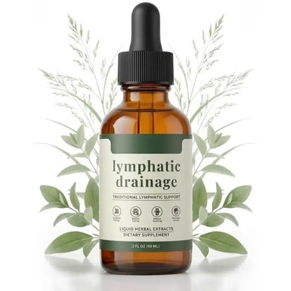 2pcs Lymphatic Drainage Drops，Organic Lymphatic Drainage Supplement, Boosts Immunity Vitality, Portable Dropper Design, Supports Lymphatic Health,2 Fl Oz，Healthcare Natural #SummerVibes