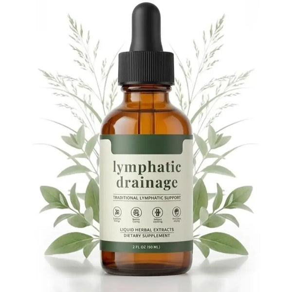 2pcs Lymphatic Drainage Drops，Organic Lymphatic Drainage Supplement, Boosts Immunity Vitality, Portable Dropper Design, Supports Lymphatic Health,2 Fl Oz，Healthcare Natural #SummerVibes