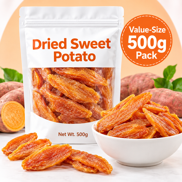 Soft & Chewy Dried Sweet Potato Slices – Naturally Sweet, Delicious Everyday Snack