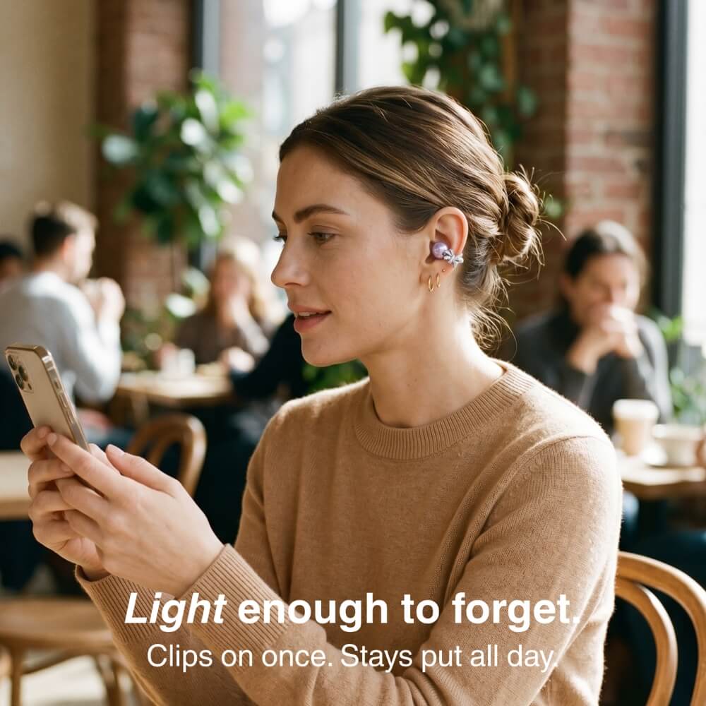 Adorn-Clip-On Earbuds
