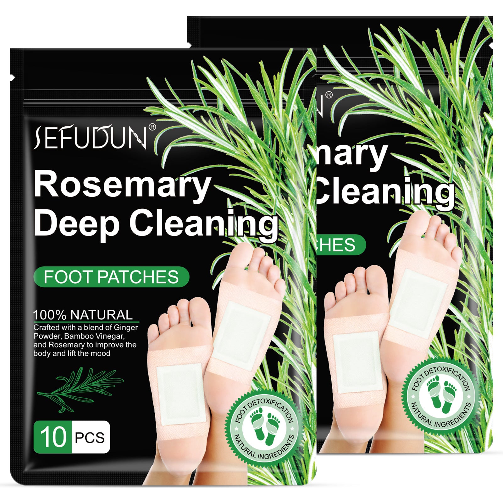 Natural Foot Detox Patches - Herbal Overnight Foot Pads for Relaxation, Deep Cleansing Foot Care & Better Sleep Routine