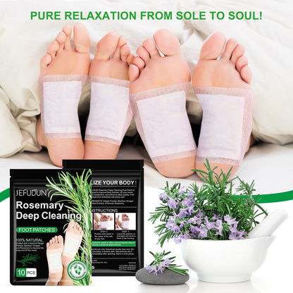 Natural Foot Detox Patches - Herbal Overnight Foot Pads for Relaxation, Deep Cleansing Foot Care & Better Sleep Routine