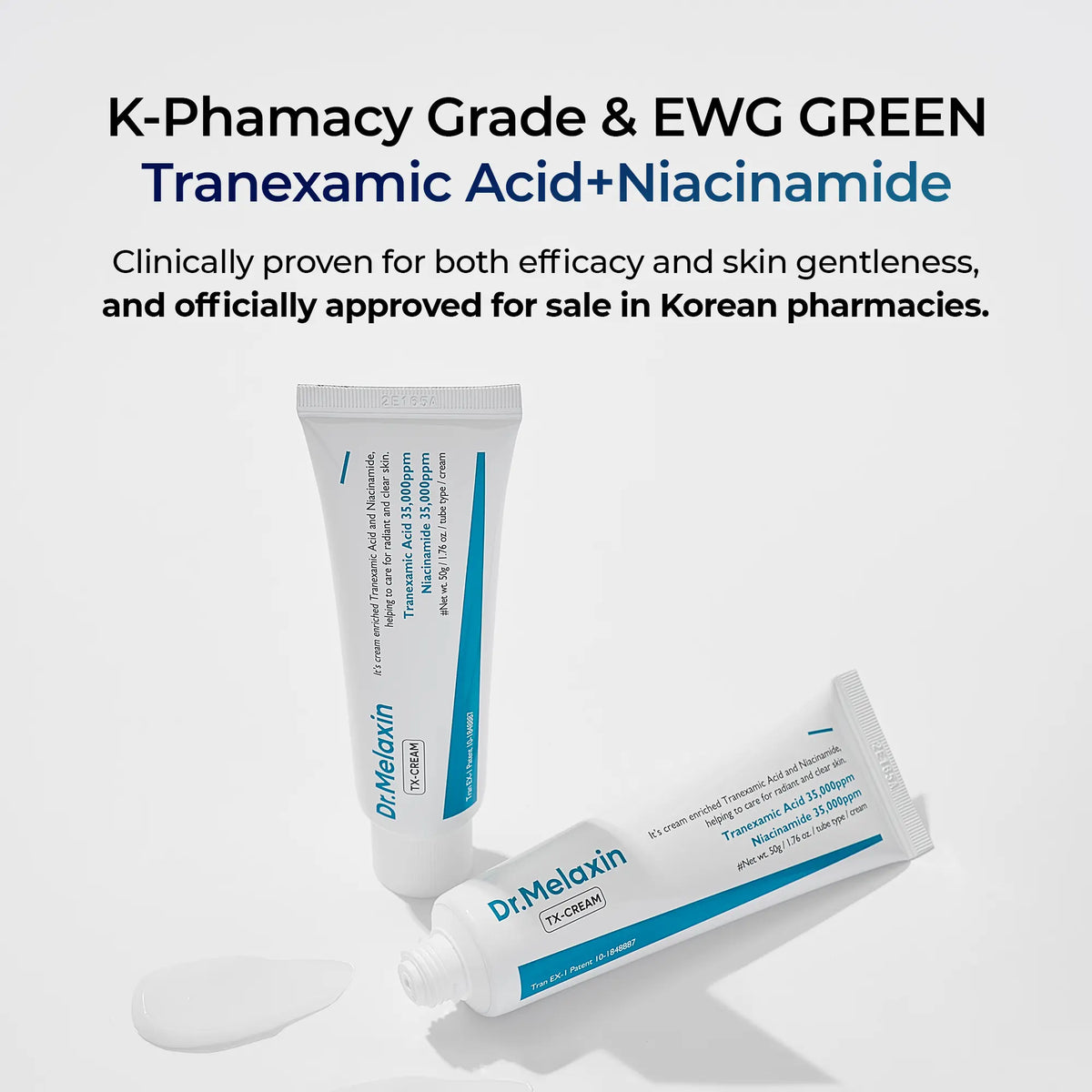 TX Cream 50ml, Tranexamic Acid & Niacinamide Dark Spot & Hyperpigmentation Care