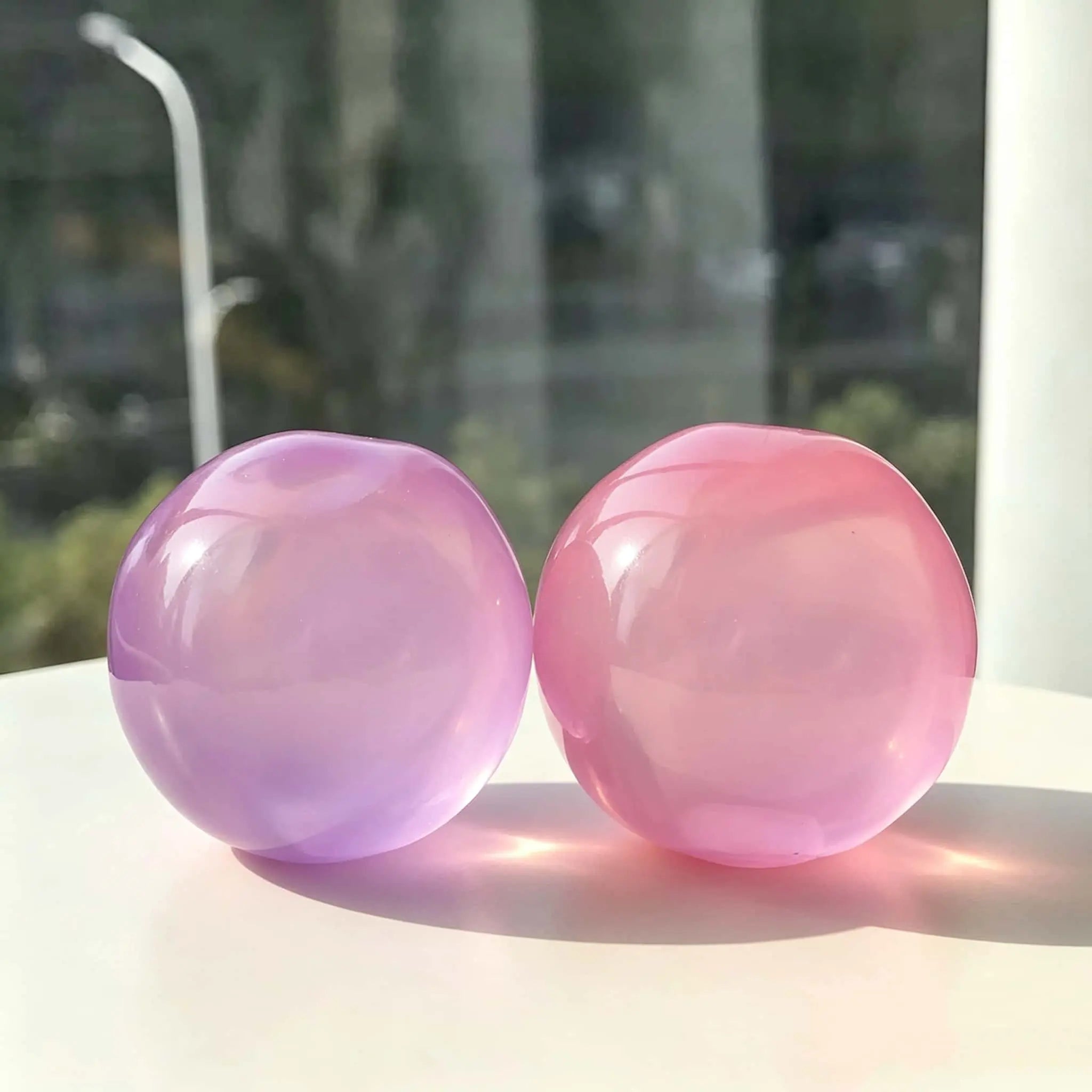 6cm Anti-Stress Kokosöl Squishy Fidget Spielzeug Weicher Kokosöl Stressball Kein Rebound Hochwertiges Aussehen Wiederverwendbarer Kokosöl Quetschball Adhs Schreibtisch Deko, Super Weiche Squishy Textur-MM