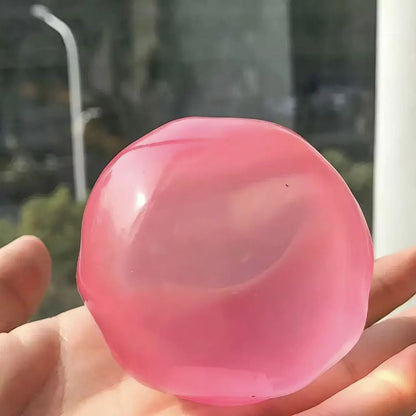 6cm Anti-Stress Kokosöl Squishy Fidget Spielzeug Weicher Kokosöl Stressball Kein Rebound Hochwertiges Aussehen Wiederverwendbarer Kokosöl Quetschball Adhs Schreibtisch Deko, Super Weiche Squishy Textur-MM