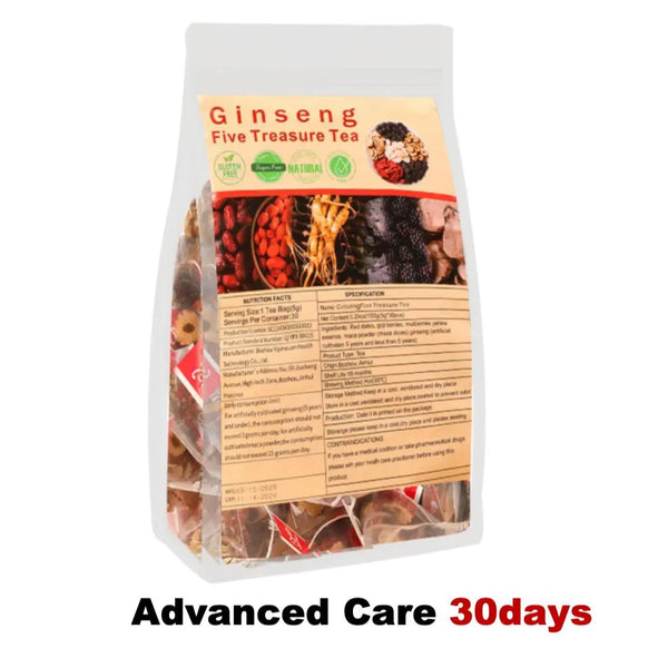 Kidney tea formula Ginseng Five Treasure TeaCombination Scented Tea Treasure Tea RedDate Wolfberry Tea Men's Tea Health TeaMulberry Herbal Formula Health Tea,#backtoschool
