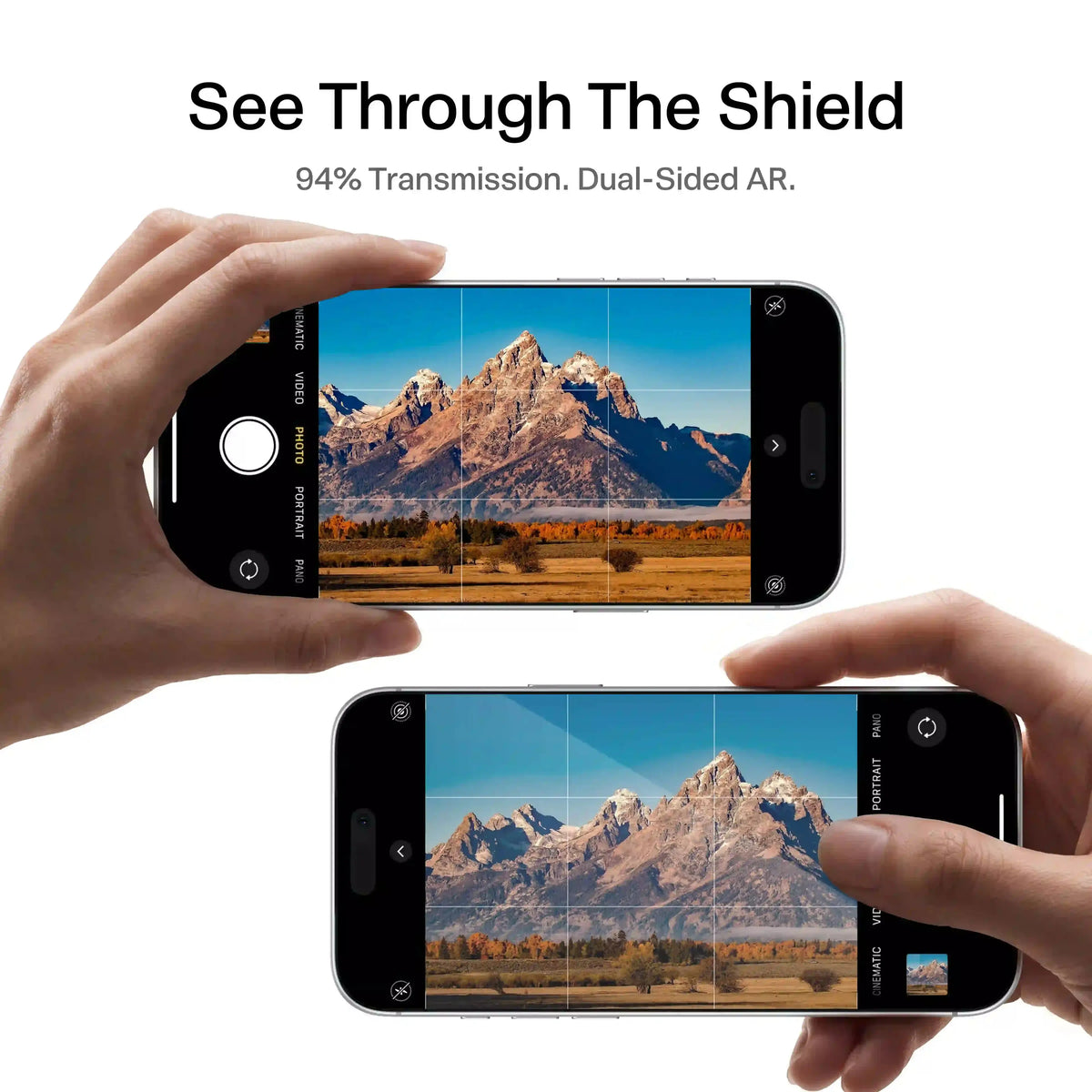 1-Piece Metal Frame Camera Lens & Module Protector for iPhone 18/17 Series, Mobile Phone Accessory with 9H+ Military Grade Tempered Glass, Full Coverage, Anti-Scratch, 12ft Shatterproof, Shockproof, Casing Friendly, Cosmic Orange