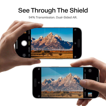 1-Piece Metal Frame Camera Lens & Module Protector for iPhone 18/17 Series, Mobile Phone Accessory with 9H+ Military Grade Tempered Glass, Full Coverage, Anti-Scratch, 12ft Shatterproof, Shockproof, Casing Friendly, Cosmic Orange