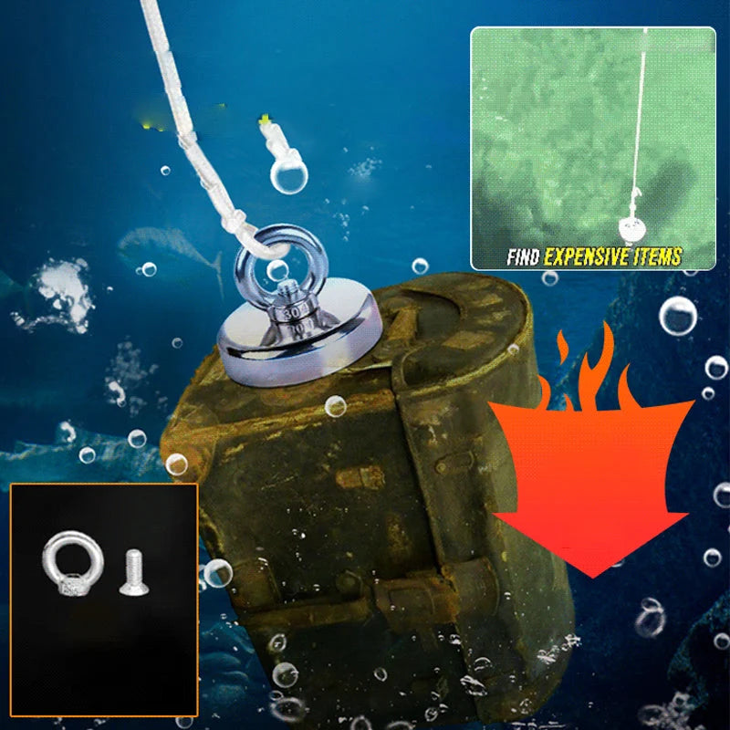 Deep-water MagneticSalvage Magnet Set
